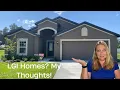 Come tour this beautiful LGI home with me