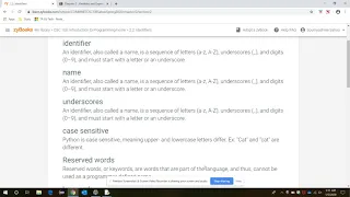 Variables Assignments Identifiers in Python