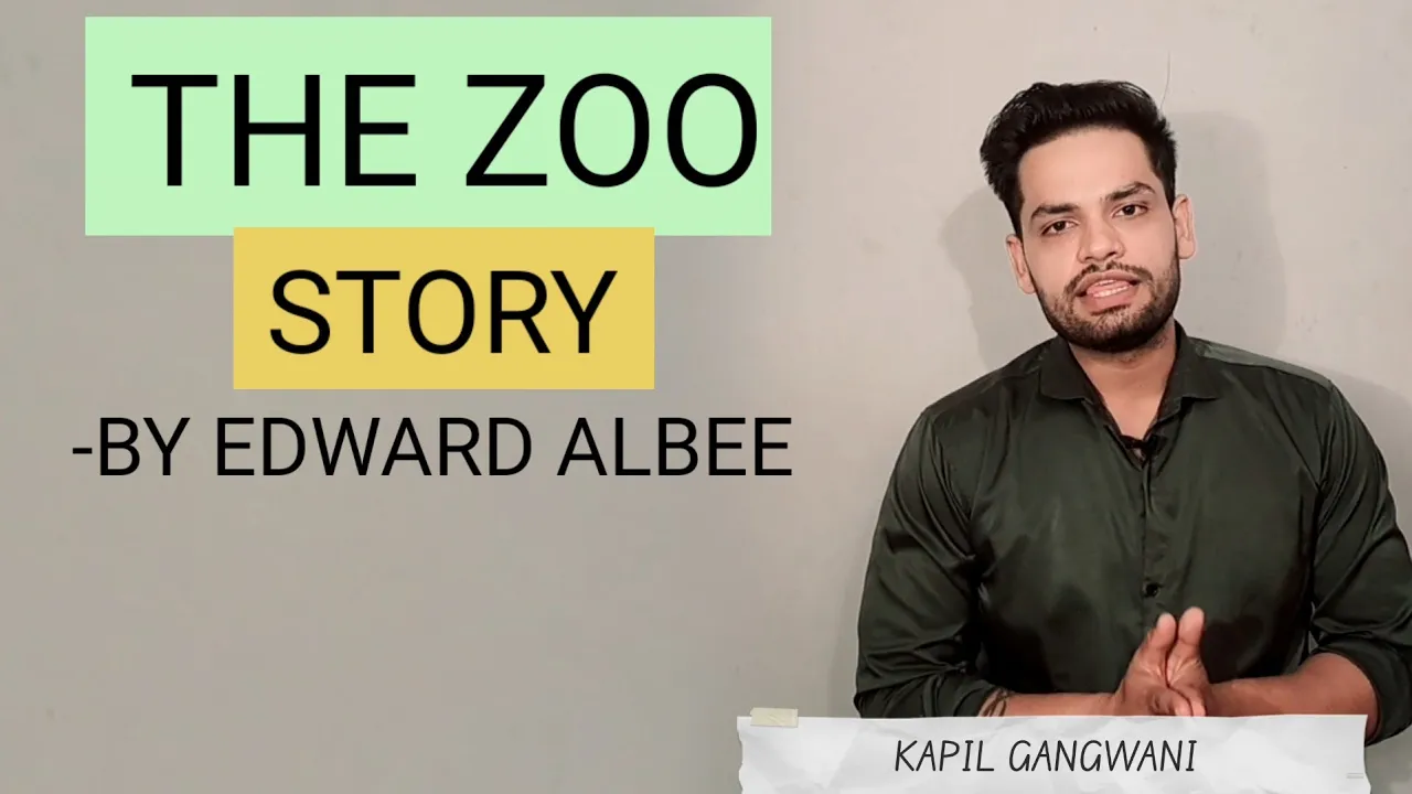 The Zoo story by Edward Albee in hindi Summary