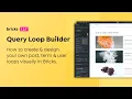 Bricks - Query Loop Builder for Posts Terms Users