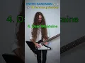 Download Lagu ENTER SANDMAN solo as 10 famous guitarists #metallica