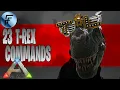 T-Rex Console Commands you need to know for Ark Survival Evolved