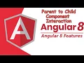 Angular 8 Input decorator usage How Parent and child interact with each other
