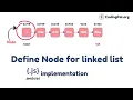 Define Node For Singly linked list implementation in Javascript CodingPal org DSA from scratch