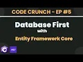 Database First Approach in NET Core Entity Framework Core