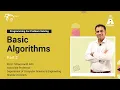 Basic Algorithms Part 2 Programming For Problem Solving S Chand Academy
