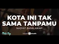 Lagu Kota Ini Tak Sama Tanpamu – Nadhif Basalamah | KARAOKE AKUSTIK - MALE KEY