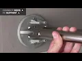 Maytex Dual Install Double Curved Shower Rod - Permanent Mount