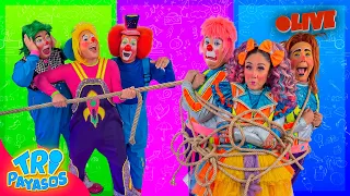 🔴 Tripayasos | Payacocos  en Vivo | Canciones para Niños, Show Infantil y Humor Familiar 🎭🎶