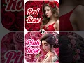 Download Lagu Red Rose 🥰 Vs Pink Rose 😍//dress👗//nails 💅//necklace 👀//fashion ✨️#fashion