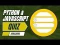 Python JavaScript Quiz Test Your Coding Skills MCQ Challenge