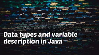 Data Types and Variable Description in Java Beginner s Course for Java Lesson 3