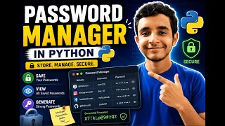 I Built a Secure Password Manager Using Python