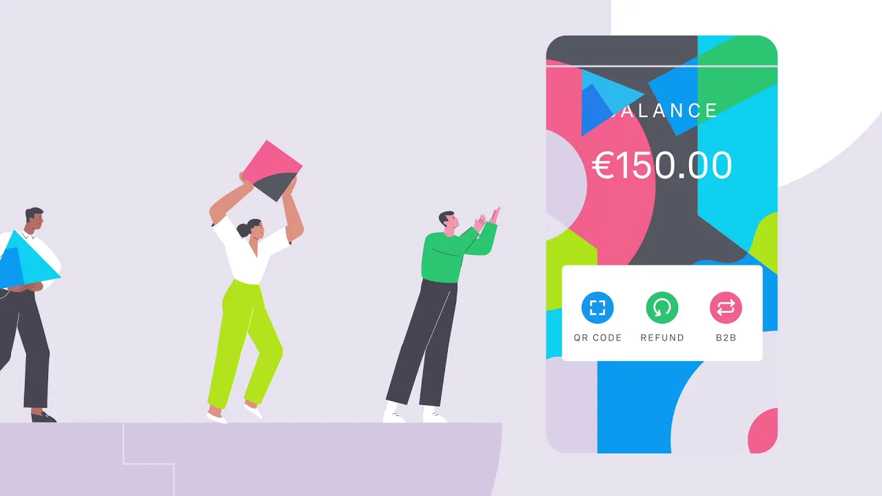 OpenWay Fintech 3D animation