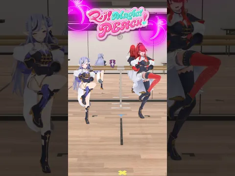 マジ!Magic!PEACH! 勝っても負けても筋トレ版🔥 | #shorts #マジマジピーチ #にじさんじ|竜胆尊&レイン・パターソン