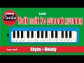 Lagu Pianika tutorial lagu Naik Naik Ke Puncak Gunung