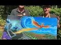 Osdorp Posse - Oud en Nieuw (A painting-collabo with Def Paintings and David Spier)