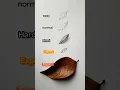 How to draw a leaf what level are you