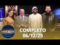 Lagu Mega Sonho: Emilly Araújo e a dupla Diego e Arnaldo (06/12/25) | Completo