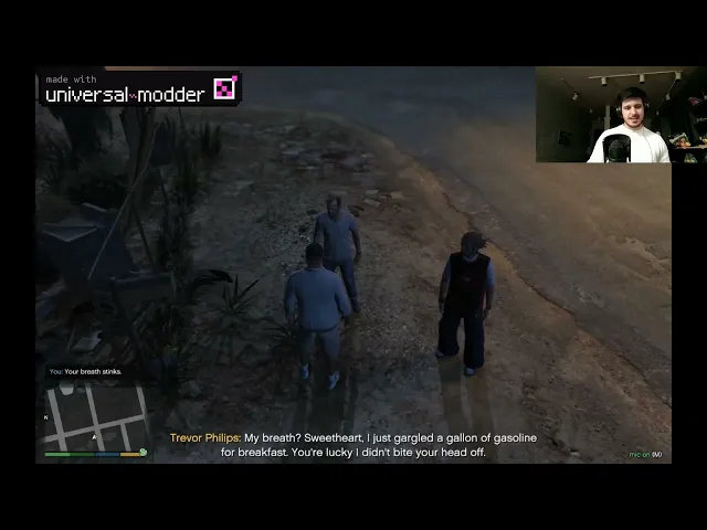 NPCs in GTA5 can talk back now!
