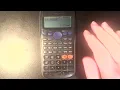 Scientific Notation on Calculator Significant Figures on Calculator Casio fx-82AU PLUS