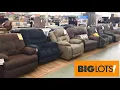 BIG LOTS ARMCHAIRS CHAIRS RECLINERS HOME FURNITURE SHOP WITH ME SHOPPING STORE WALK THROUGH