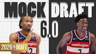 2026 NBA Mock Draft 6 0 The Lottery is SET