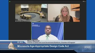 Testimony to MN Lawmakers Oppose AADC Legislation SF 2810