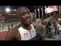 Download Lagu Letsile Tebogo Runs 19.97 for 2nd In Monaco Diamond League 200m Against Noah Lyles [Interview]