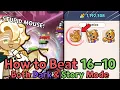 DIFFERENT Cookies to Beat 16-10 With Story Dark Mode Cookie Run Kingdom