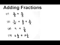 How to Add Fractions Fraction Addition Adding Fractions Learn Addition of Fractions
