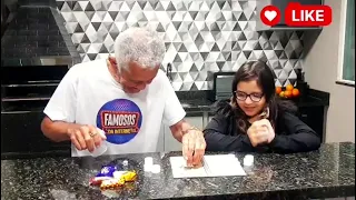VOVÔ  vs Netinha.Quem preenche os números primeiro ?
