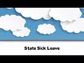 State Sick Leave V-18
