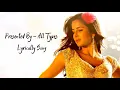 Download Lagu Do Dhaari Talwaar Song Lyrics , Katrina Kaif,Imran Khan,Ali Zafar,Tara Mere Brother Ki Dulhan