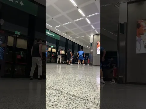 Airport Football Alarm Incident
