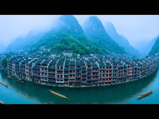 China's Most Beautiful Hidden Town with a 2000-Year History