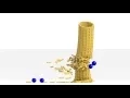 KEVA planks with POV-Ray