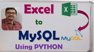 HOW TO IMPORT EXCEL DATA TO MYSQL DATABASE USING PYTHON EXCEL TO MYSQL PYTHON DATABASE
