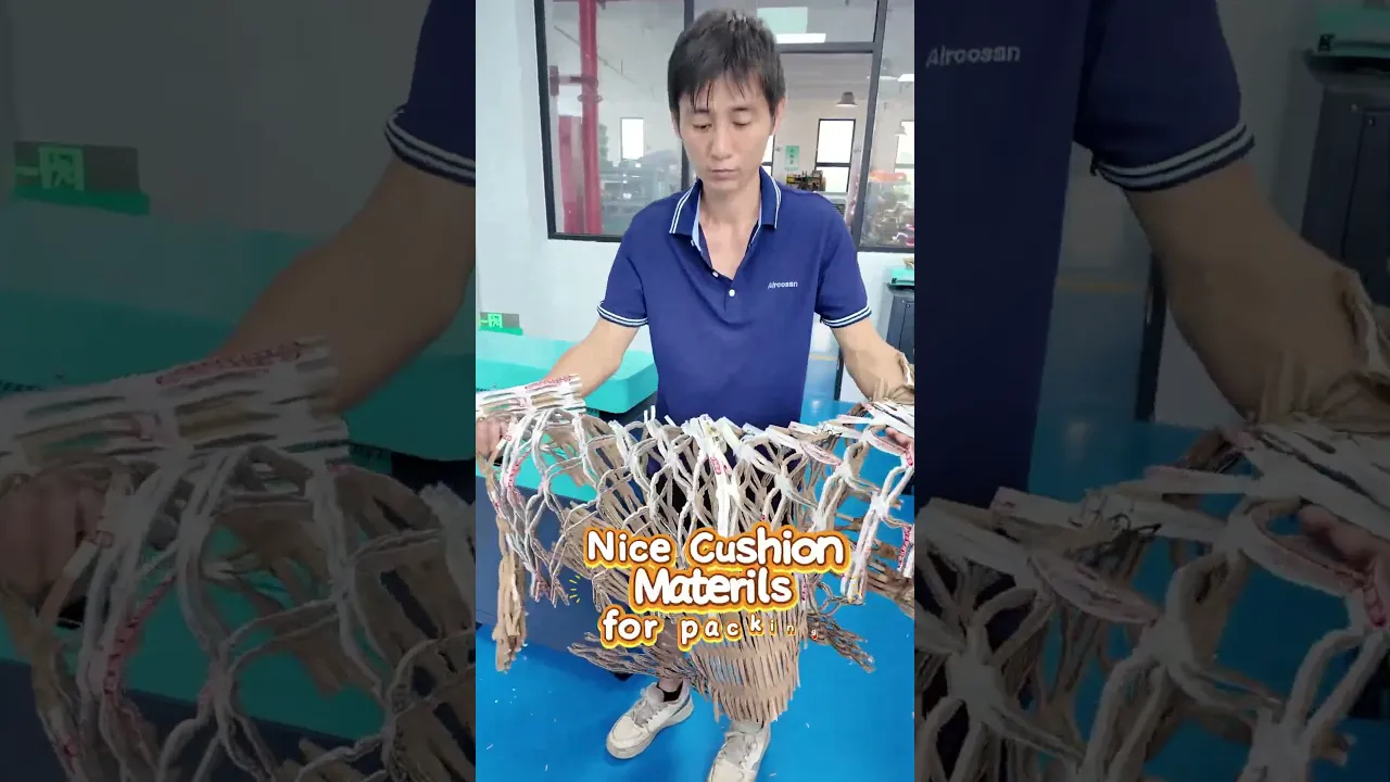 Floor Standing Cardboard Shredder, Eco Cardboard Cushion Maker Replaces Plastic Fill for Factory