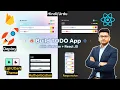 Build Deploy Full Stack TODO App in React JS Firebase Login Register Logout Theme