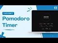 Build a Pomodoro App HTML CSS JavaScript Project for Beginners Resume Portfolio
