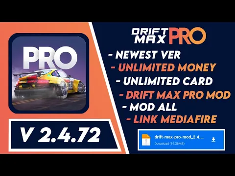 Drift Max Pro v2.5.39 MOD APK (Unlimited Money, All Unlocked) in 2023