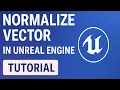 Why Does This Always Stay the Same Length in UE5 Normalize Vector