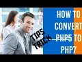 Konvert PHP5 ke PHP7 ONLINE