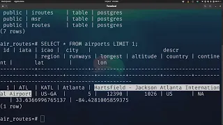 Part 19 Starting with a SQL table