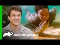 Chandler Swims With an Anaconda Crikey It s the Irwins