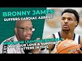 THERAPIST REACTS to Bronny s Cardiac Arrest Is His Basketball Career Over
