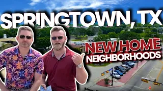 Everything Living in Springtown Texas New Construction Homes