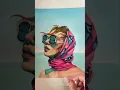 Download Lagu It’s the Breeze for Me - Vibrant Portrait Painting by @anabellpaints