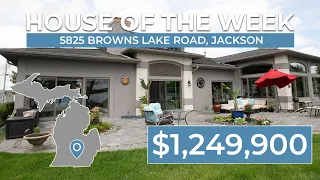 MLive House of the Week 5825 Browns Lake Road in Jackson